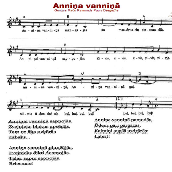 Anniņa vanniņā