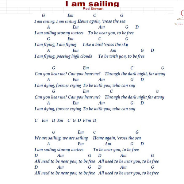 I am sailing