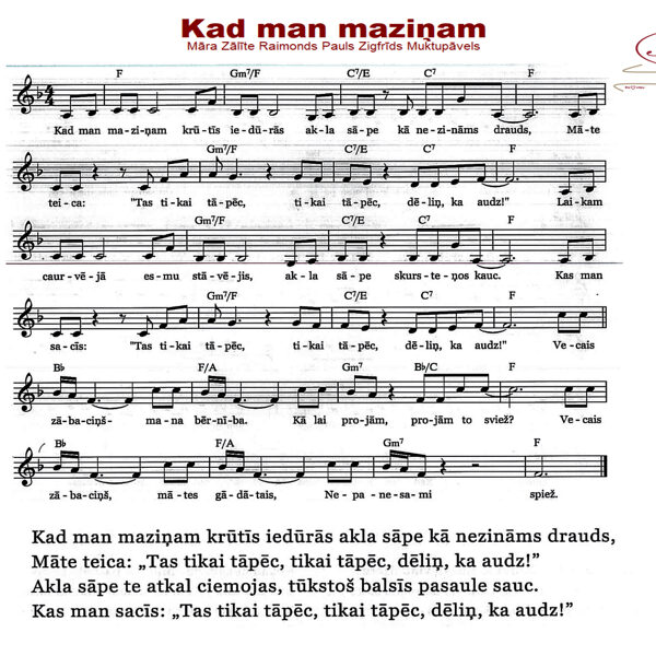 Kad man maziņam