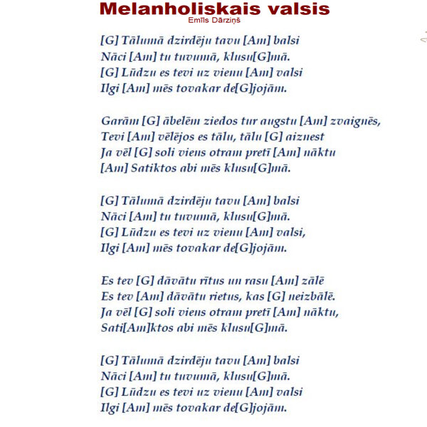 Melanholiskais valsis