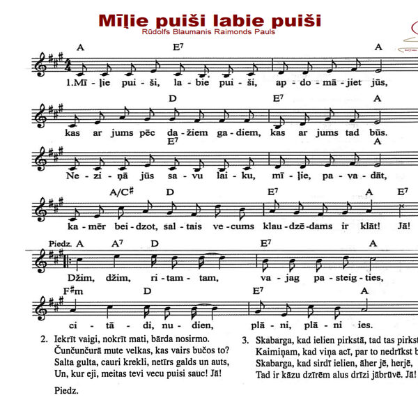 Mīļie puiši labie puiši