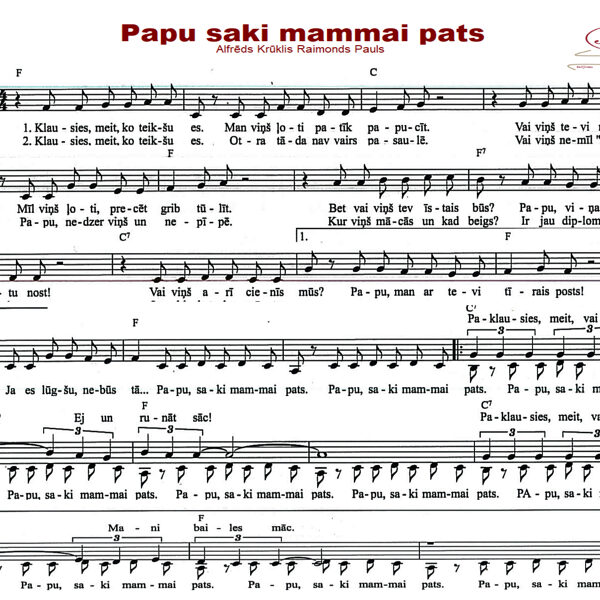 Papu saki mammai pats