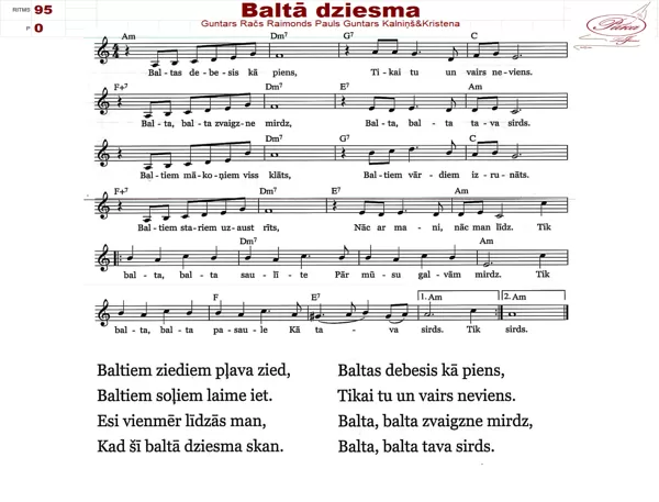Baltā dziesma