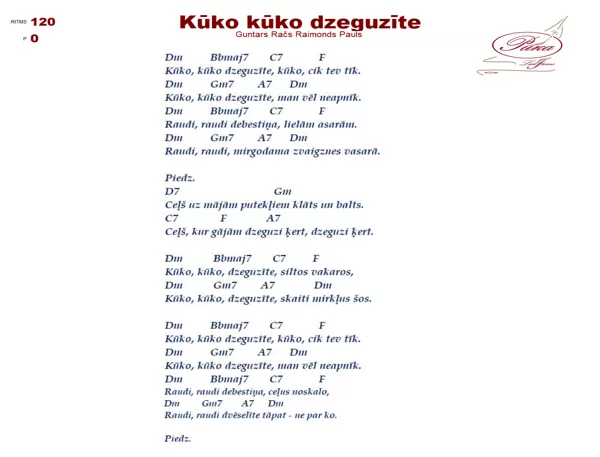 Kūko kūko dzeguzīte