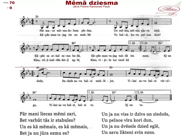 Mēmā dziesma