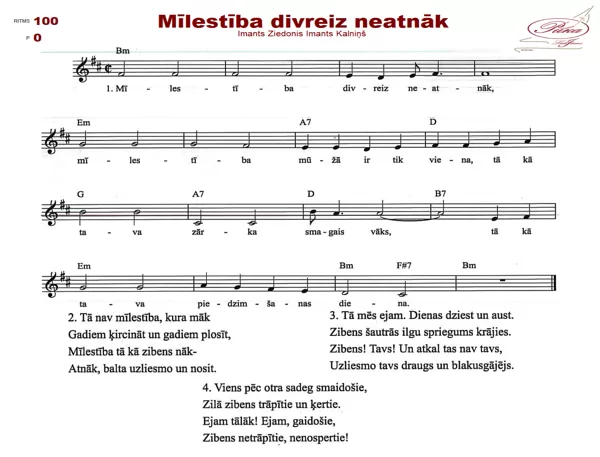 Mīlestība divreiz neatnāk