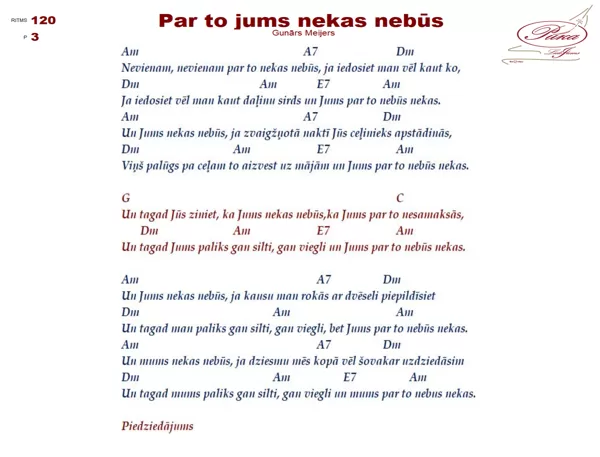 Par to jums nekas nebūs