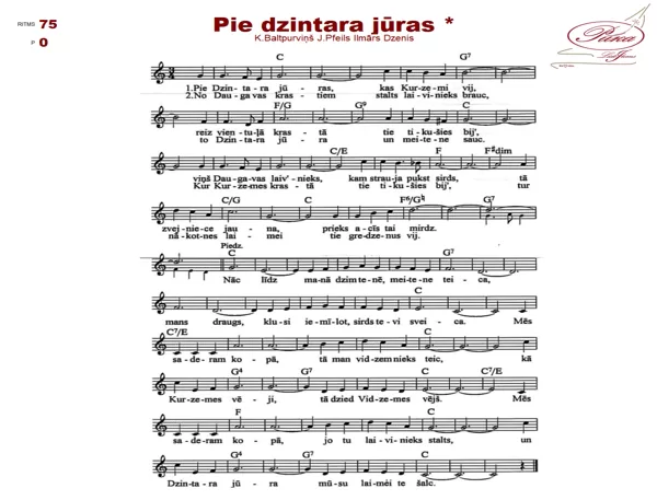Pie dzintara jūras