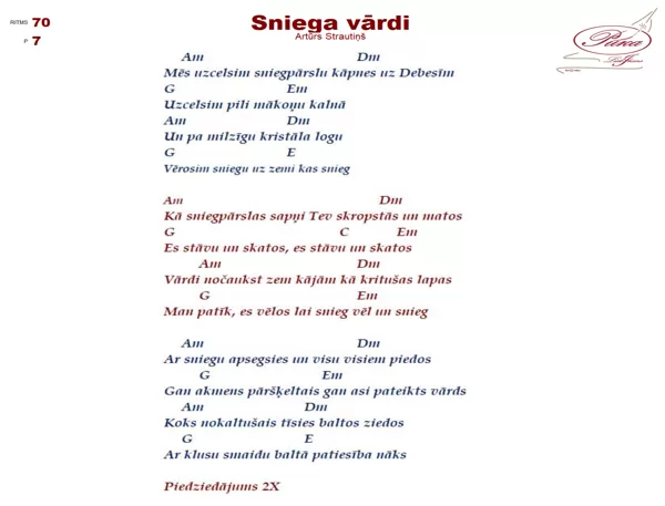 Sniega vārdi