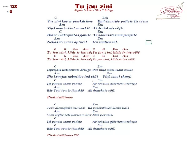 Tu jau zini